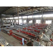 CHINA COMPANY OF PVC PROFILE MACHINE PVC WOOD profile production Line Machine wood plastic composit machine